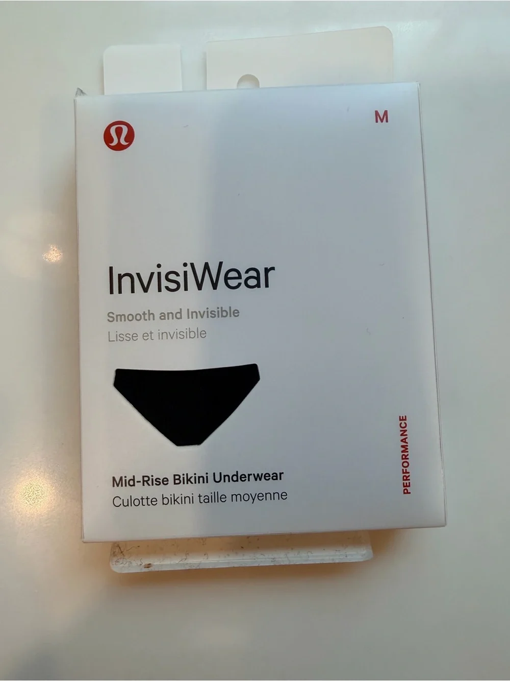 lululemon InvisiWear Seamless Bikini Brief in Black